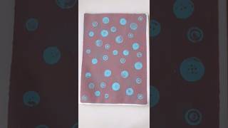 Gelli printing tutorial buttons to cute texture in minutes gelliprinting gelliplate monoprint [upl. by Flodnar]