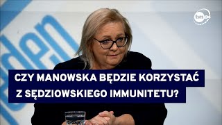 Śledztwo w sprawie Manowskiej Pierwsza prezes o swoim immunitecie [upl. by Eevets724]