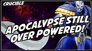 Apocalypse Bullies Black Knight  Marvel Strike Force [upl. by Emerick244]