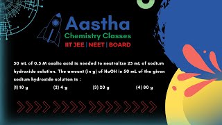 Volumetric Analysis IIT JEE Problem  Redox Reaction [upl. by Barbur]