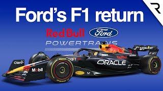 Ford’s F1 comeback with Red Bull and how it will work [upl. by Nnylyoj]