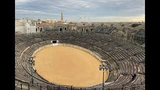 Nîmes Amphitheater Les arènes de Nîmes France [upl. by Nelsen]