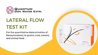 Quantum DON Water Extraction  Rapid Test for DON detection in grains nuts cereals amp animal feed [upl. by Ahselaf]