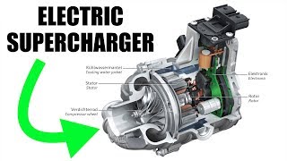 Electric Superchargers  How Audi Is Eliminating Turbo Lag [upl. by Harrat]