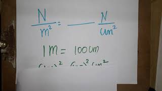 Nm2 to Ncm2 [upl. by Paine]