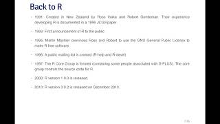 R Programming  Overview and History of R by Johns Hopkins University [upl. by Takken]