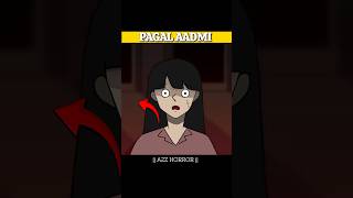 ANIMATED STORY  vo pagal aadmi tha  horrorstories [upl. by Starr]