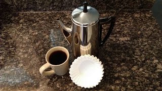 Use Regular Cheap Drip Coffee Filters In Percolator Pot Save Money [upl. by Eitsirk395]