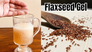 DIY Flaxseed Gel The Ultimate Guide to Homemade Hair Gel🌈 [upl. by Nayt]