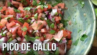 How to Make Pico De Gallo 🔥 [upl. by Thier342]