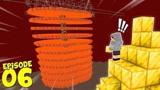 I built a MEGA Gold Farm in Minecraft Survival [upl. by Burrus]