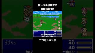 FF5 低レベル攻略での青魔法習得法1 ゴブリンパンチ FINAL FANTASY V ショート レトロゲー FF5 snes [upl. by Layod458]