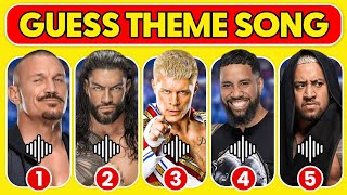 WWE Theme Songs 🎵  Roman Reigns Randy Orton Solo Sikoa Jey Uso Cody Rhodes [upl. by Ramedlab]