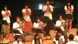 20110918 Channel One SuiteWind Machine  Keiwa Gakuen High School Jazz Hornets [upl. by Aynas]