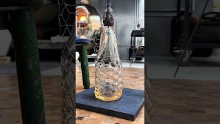 How to make glass design bottle shortsviral [upl. by Akaya]