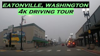 Eatonville Washington  4k Driving Tour  Dashcam [upl. by Adnwahsor707]