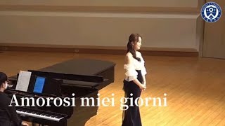 Amorosi miei giorni  S Donaudy 소프라노 손정민 [upl. by Odla]