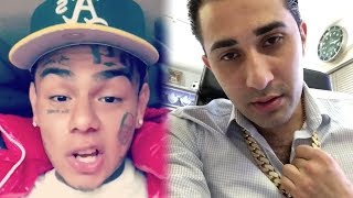 6ix9ine Confronts Jeweler On The 25000 He Owes Him [upl. by Elleiad]