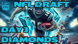 2024 NFL Draft Day 3 Diamonds in The Rough [upl. by Lalla713]