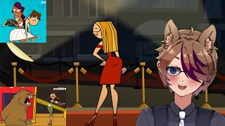 Total Drama Vtuber Reacts to Niagara Brawls for the First Time in a While plz dont strike me [upl. by Livy]