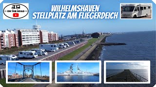 Wilhelmshaven Stellplatz am Fliegerdeich [upl. by Erminia]