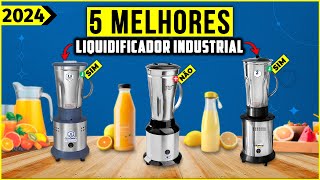 Os 5 Melhores Liquidificador industrial Em 2024  Tem profissional e Outros [upl. by Ceil]