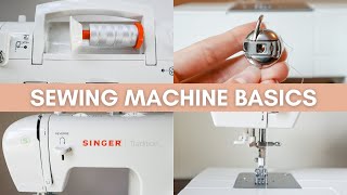 How to Use a Sewing Machine  Sewing Machine for Beginners  Singer Tradition 2277  How to Sew [upl. by Schenck]