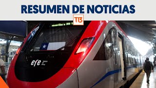 Resumen de noticias 19 de enero Chile estrenó el recorrido del tren más rápido de Sudamérica [upl. by Atsok782]