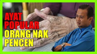 Ayat Paling Popular Orang Nak PENCEN Bila Dalam Pejabat  Ustaz Syamsul Debat Lawak [upl. by Haodnanehs]