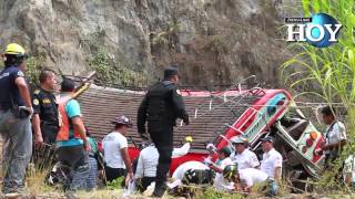 Tragedia en San Martín Jilotepeque Chimaltenango en accidente que dejó 44 muertos [upl. by Dickey]