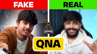 AJJUBHAI REAL FACE REVEAL  QampA  TOTAL GAMING [upl. by Innaig]