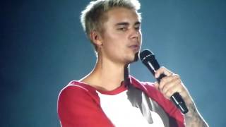 PURPOSE JUSTIN BIEBER PURPOSE WORLD TOUR 71516 ACNJ [upl. by Elay677]