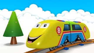 kids videos for kids  Train  Cartoon Cartoon  Trains for Kids  Toy Factory  jcb  Choo Train [upl. by Carine]