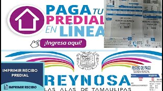 CÓMO SABER CUANTO DEBES DE PREDIAL O SÍ ESTÁS AL CORRIENTE EN REYNOSA 2022 [upl. by Albric]