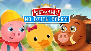 🐷 Śpiewanki na Dzień Dobry Bajki dla dzieci Guziec🐗Syrenka🧜‍♀️Wilk🐺 i Świnki🐷 odc 20 [upl. by Nahgeam]