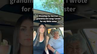 grandma reacts to my song “Reply” 👉🏻👈🏻 reaction songreaction sadsong lindseyjade shorts [upl. by Nerok]