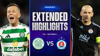 Celtic vs Slovan Bratislava Extended Highlights  UCL League Phase MD 1  CBS Sports Golazo [upl. by Eidok]