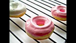 How to make faux mini doughnuts using Air Dry Clay [upl. by Freddi957]