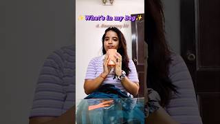 Whats in my bag College edition ✨💖 minivlog whatsinmybag delhiuniversity [upl. by Adnirual]