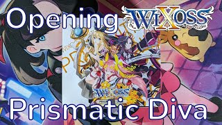 PriPara Idols WIXOSS Prismatic Diva WXDiP10 Booster Box [upl. by Annoet]