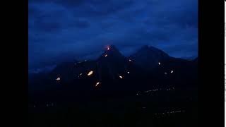 Bergfeuer in der Zugspitzarena [upl. by Lipsey742]