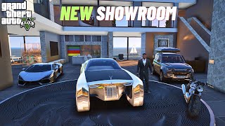 Franklin started his most expensive and luxury car showroom Dealership in GTA V  gtavhindi [upl. by Annam391]