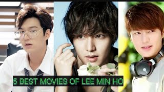 5 BEST MOVIES OF LEE MIN HO UPDATED 2024 [upl. by Ennairoc]