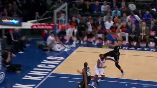 Giannis Antetokounmponun inanılmaz smacı 😱 [upl. by Potter]