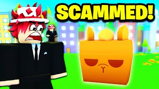 SCAMMING Digito For NEW UNRELEASED PET In Pet Sim X [upl. by Anayhd]