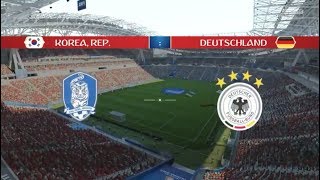 FIFA WM 2018 Prognose Südkorea  Deutschland Gruppe F [upl. by Liahcim]