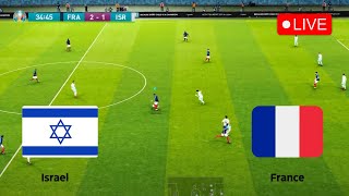 LIVE  France vs Israel  Nations League 202425  Live Stream [upl. by Jedd]