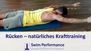 Krafttraining ohne Hilfsmittel Rücken stärken  Rückenmuskulatur zuhause trainieren [upl. by Helbonna]