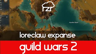 Guild Wars 2 Loreclaw Expanse Vista [upl. by Hnirt]