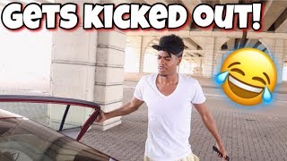 ARGUMENT PRANK ON UBER DRIVER KICKED OUT [upl. by Analahs504]